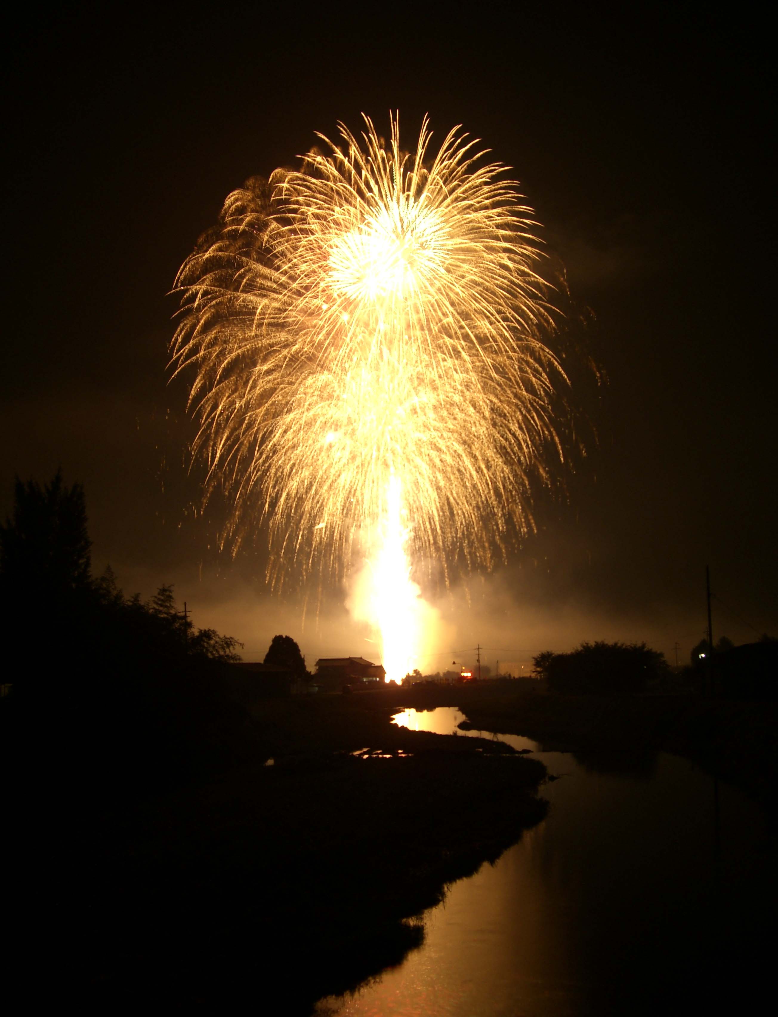 山東夏祭り花火 (3)