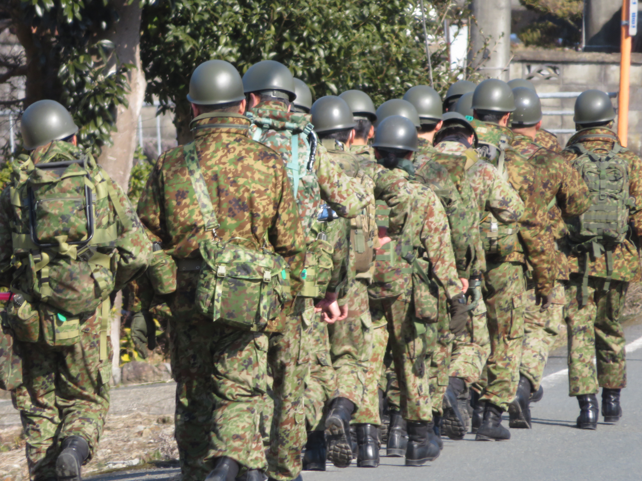 朝来市自衛隊行軍 あさご市ポータルサイトあさぶら