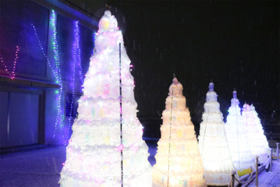 ボトルツリー 心温まるペットボトルツリー | 但馬の情報発信ポータルサイト