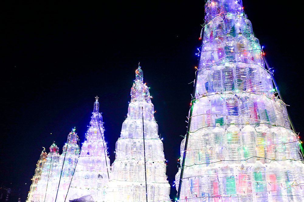 今年も開催！ペットボトルツリー | あさご市ポータルサイトあさぶら